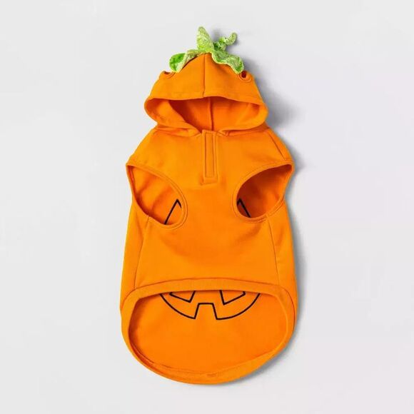 Hyde & EEK! Boutique Reflective Halloween Jack-o-lantern Pumpkin Dog Costume L - Picture 4 of 5